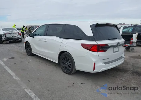 2025 Honda Odyssey Sport-L z USA, uszkodzony, nr VIN 5FNRL6H75SB021594